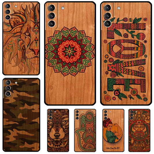 Wood Pattern Samsung Case