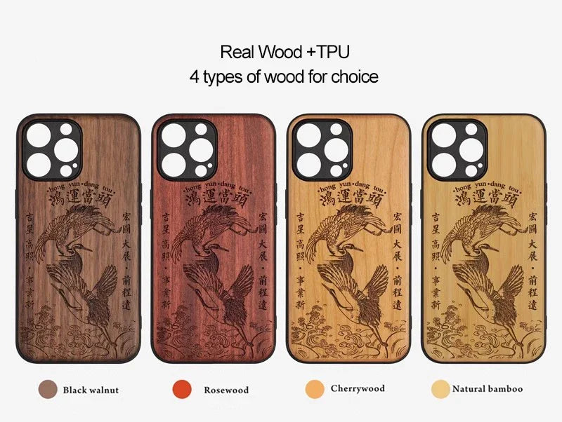 Luxury Wooden iPhone Case